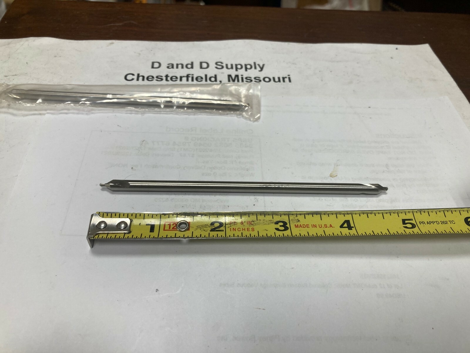 Keo 22050, #2 60°; 3/16" Body Dia. High Speed Steel, Combo Drill & Countersink