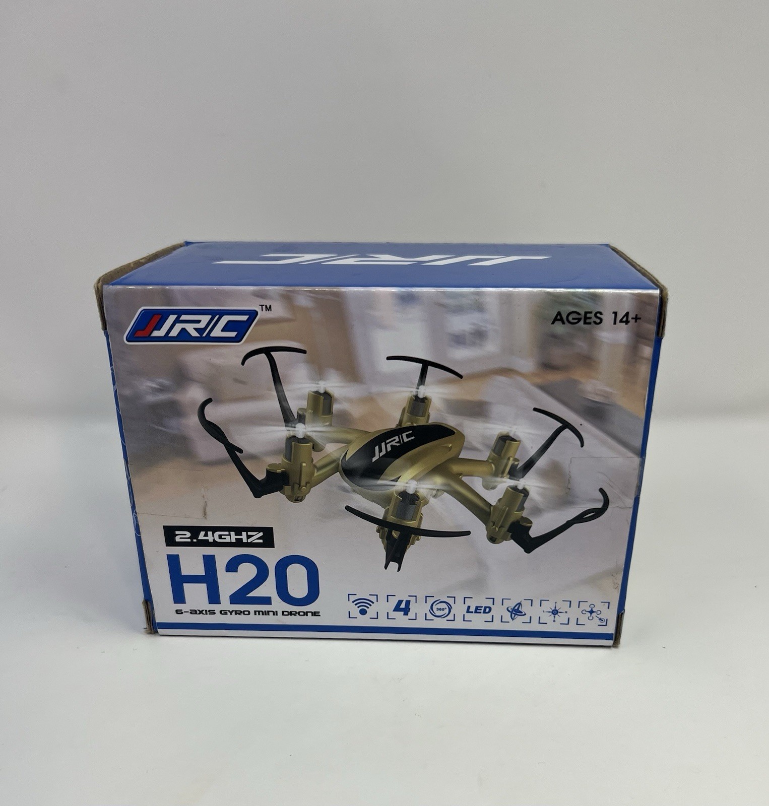 JJRC H20 Mini Drone Nano Quadcopter 2.4GHz 6-Axis Gyro Red New In Box Beginner