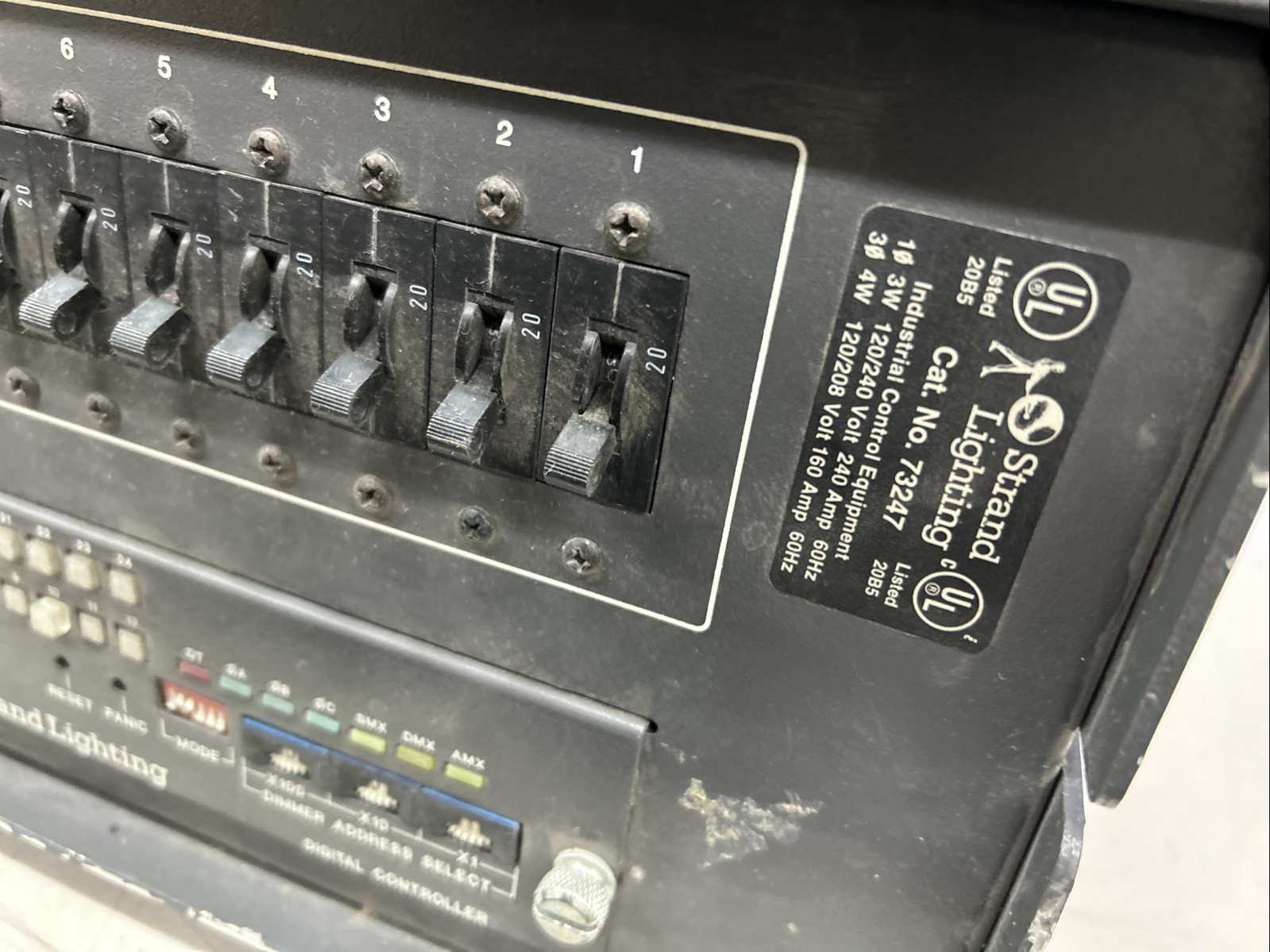 Strand CD80 24 2.KW dimmer circuits 73247