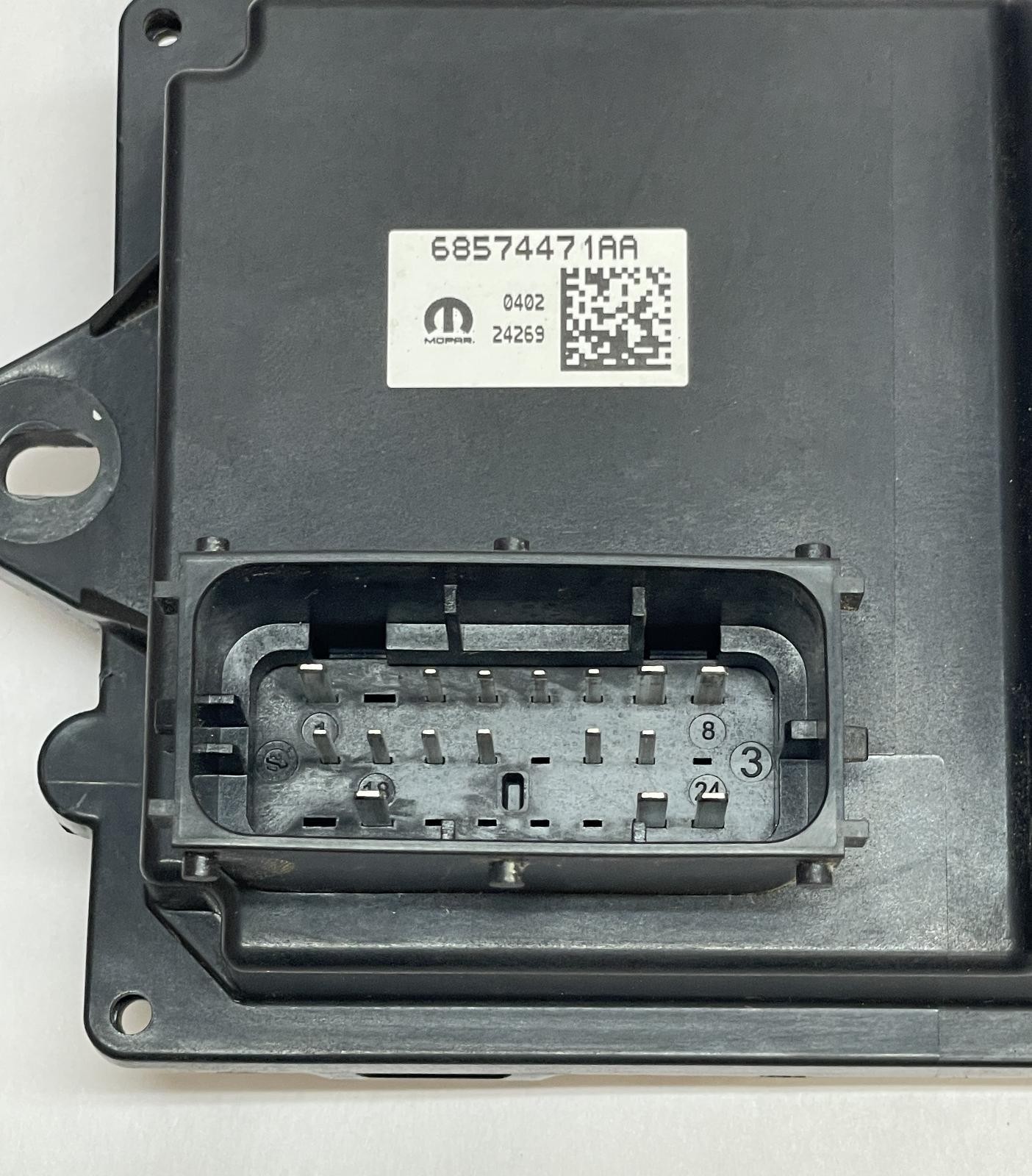 2022 DODGE 1500 VIBRATION CANCELLATION CONTROL MODULE OEM 68574471AA