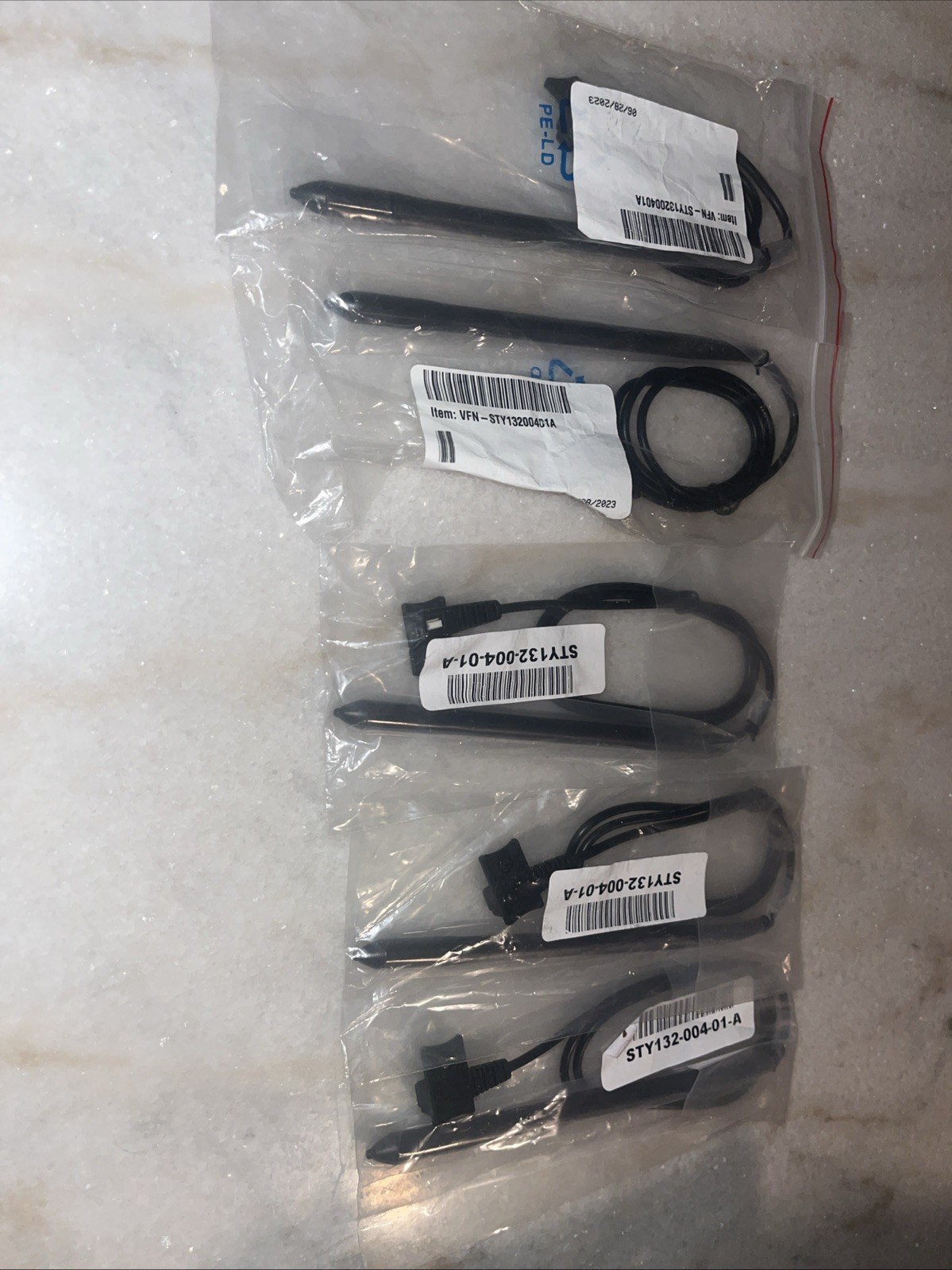 Lot of 5 - Verifone STY132-004-01-A REV.A002 Stylus Pen for MX915 + MX925 - NEW