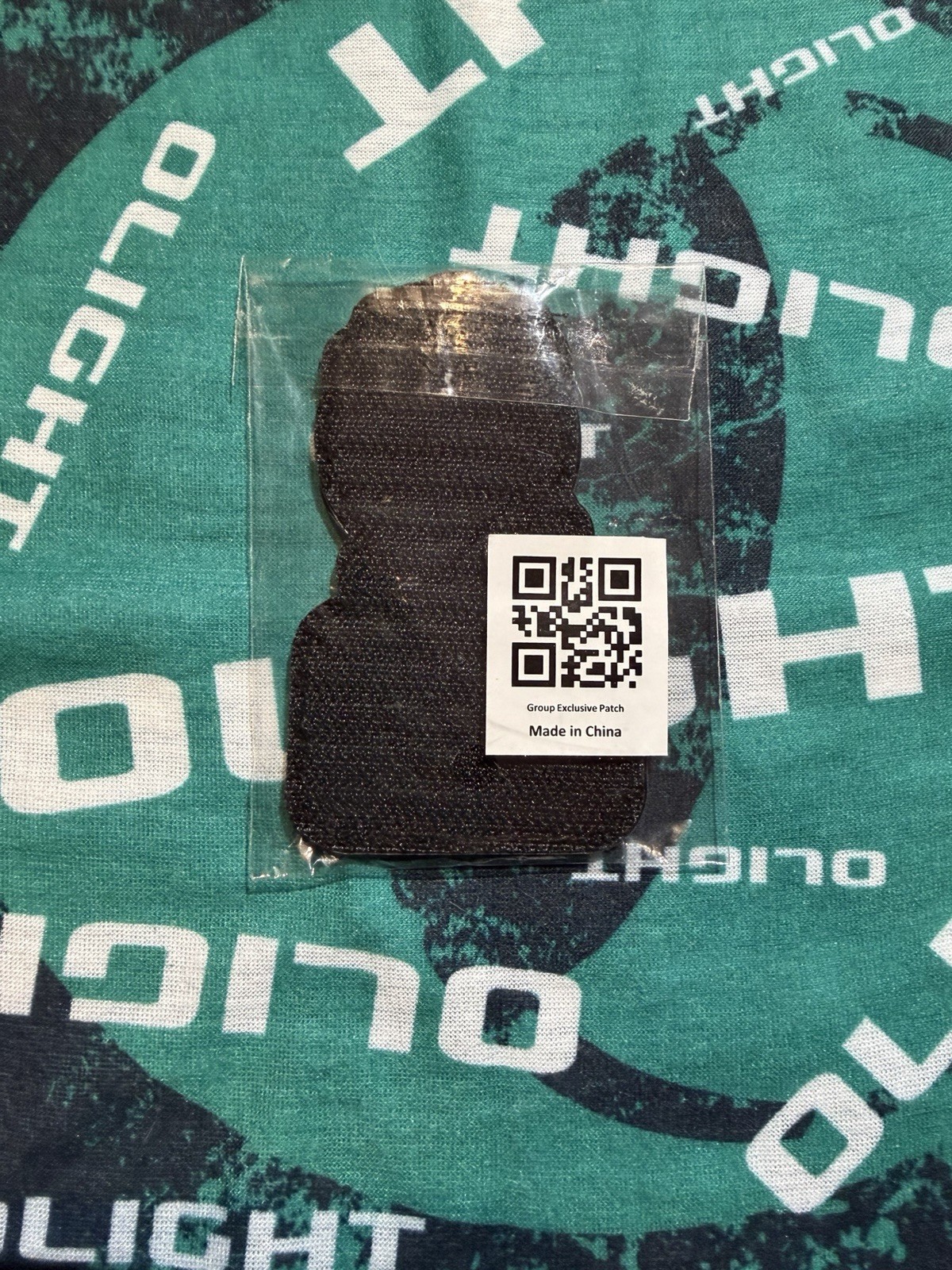 New/Unopened Olight Exclusive Facebook Rubber Hook & Loop Patch 2025 Swag
