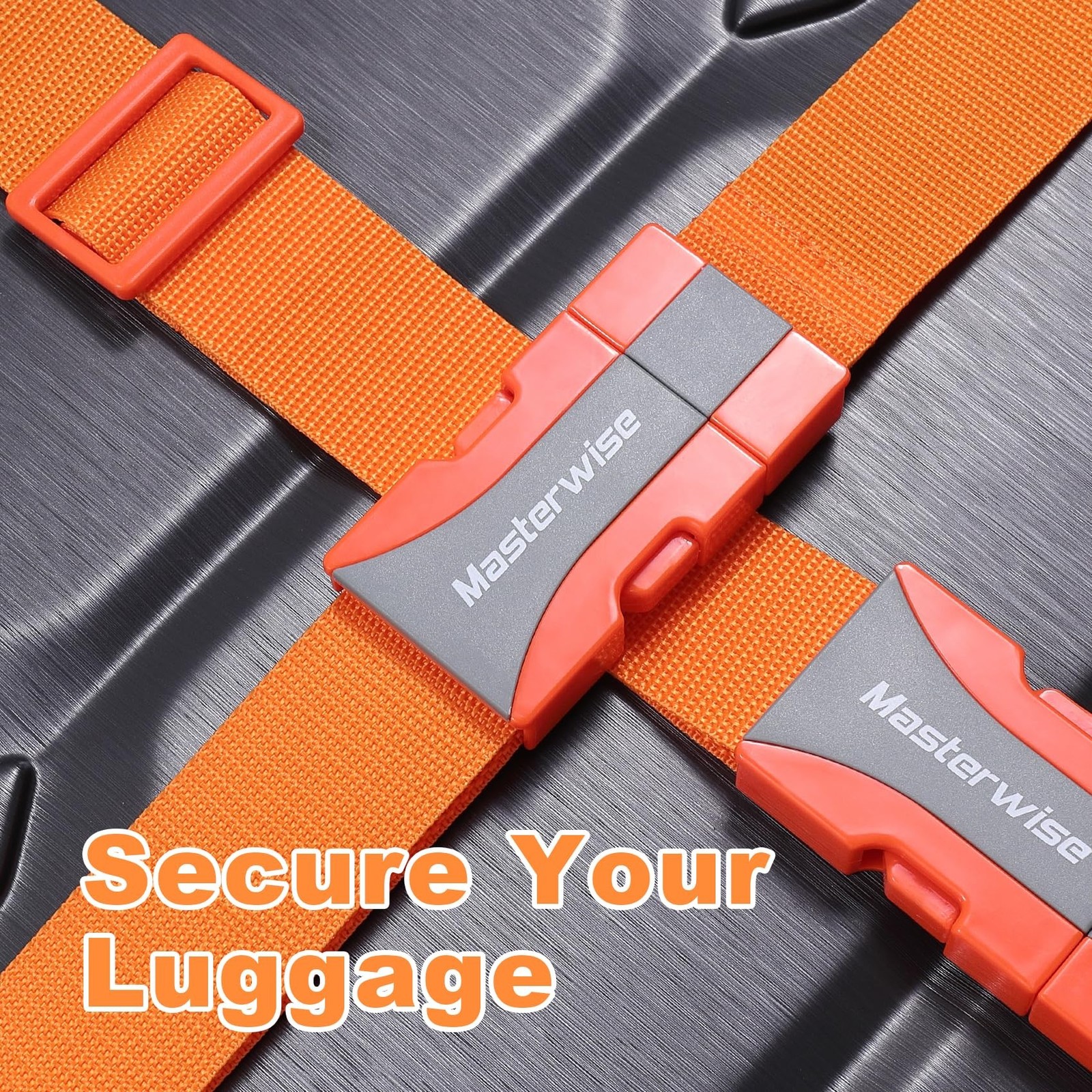 Buckle Straps with Clips, Adjustable Nylon Strap with Buckle, Packing Straps,...
