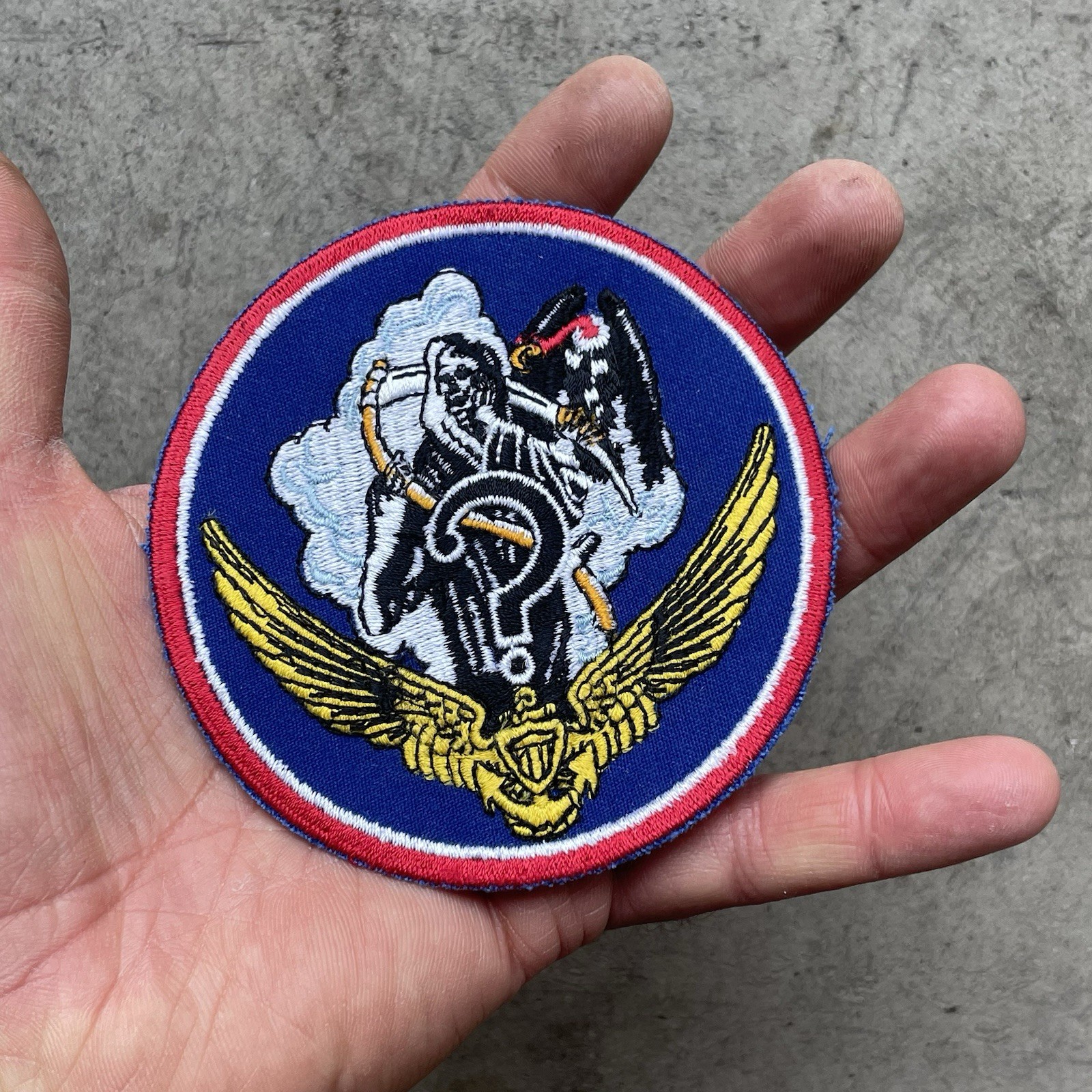US Navy USN VC-5 Squadron Grim Reaper Patch New