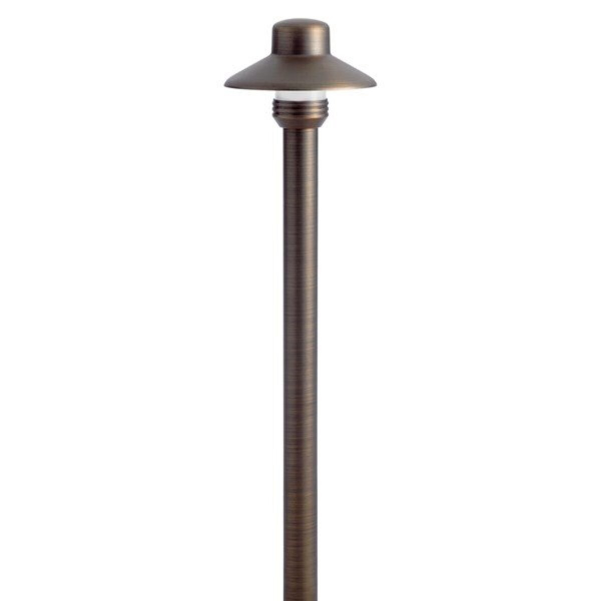 Kichler 15506 Path Light Brass 5W MR16 12V 4.5"x17.25"