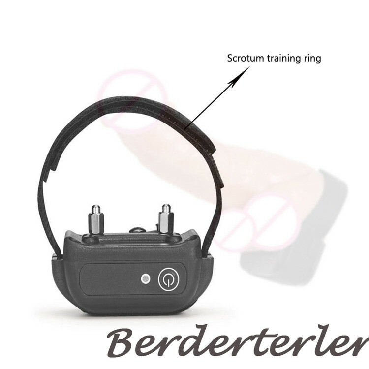 Wireless Remote Control Electric Collar Testes Ring Restraint for Couple Collar