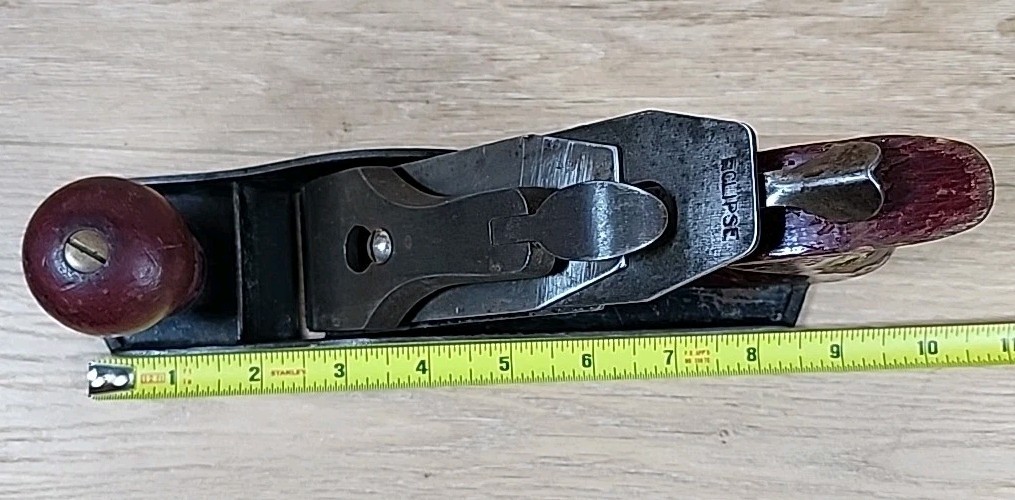 Vintage Eclipse Hand Wood Planer Mabe In U.S.A