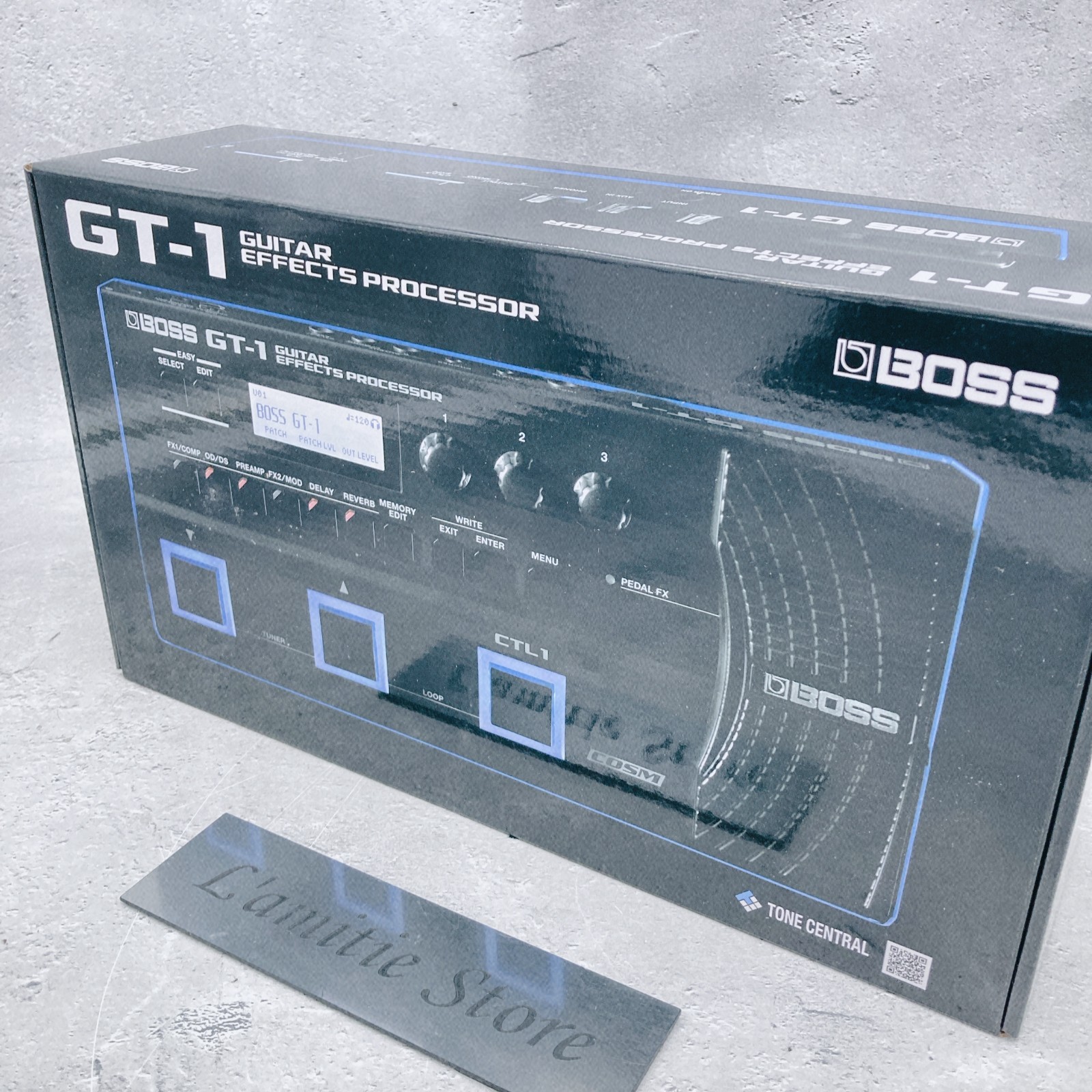 Boss GT-1 Guitar Multi-Effects Processor GT1 GT 1 Japan New
