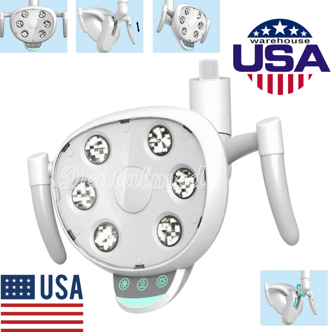 COXO Dental Oral 6 LED Induction LED Light Lamp 6-10W CX249-23 f Dental Chair