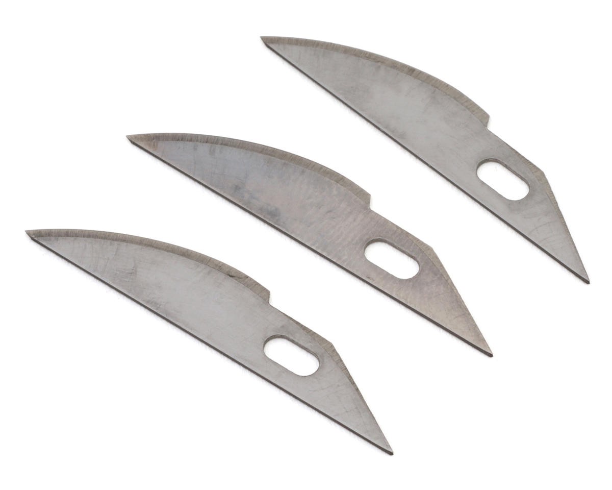 Tamiya Modeler's Knife Pro Curved Blade (3) [TAM74100]