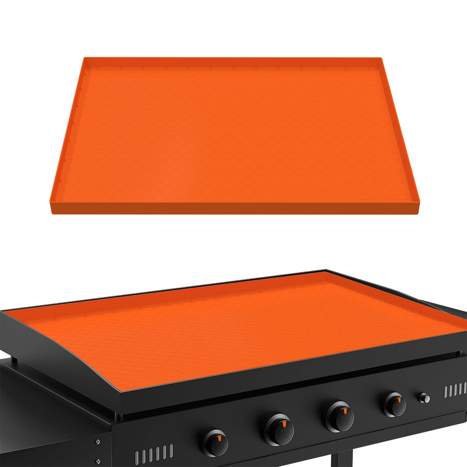 28 Inch Silicone Griddle Cover, Heavy Duty Food Grade Griddle Mat for Blackst...