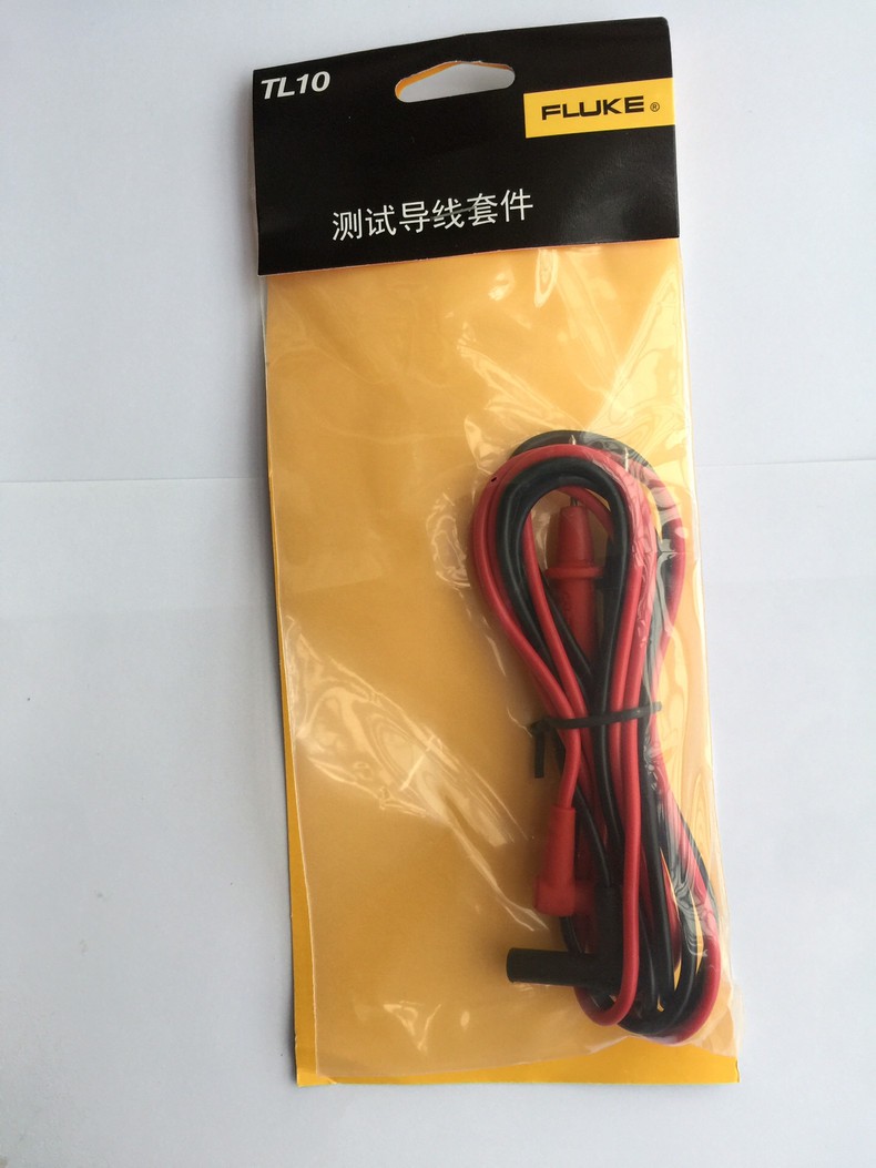 1PC Fluke TL10 Multimeter Test Leads CAT III 1000V 10A Probe Cable Free Shipping