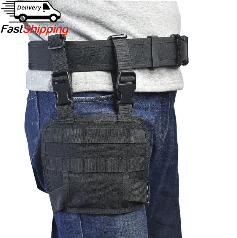 US Quick Release Drop Leg Thigh Platform Rig Hanging for Tactical Molle Holster
