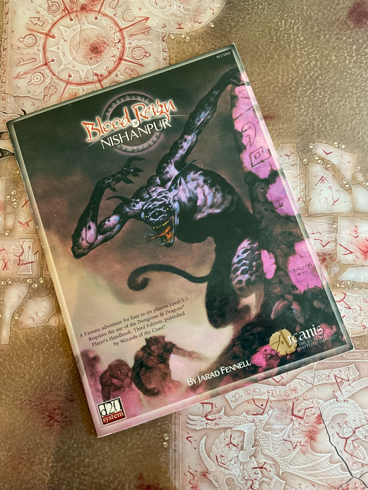 Paradigm Concepts d20 system rpg BLOOD REIGN OF NISHANPUR PB J. Fennell  ARCANIS
