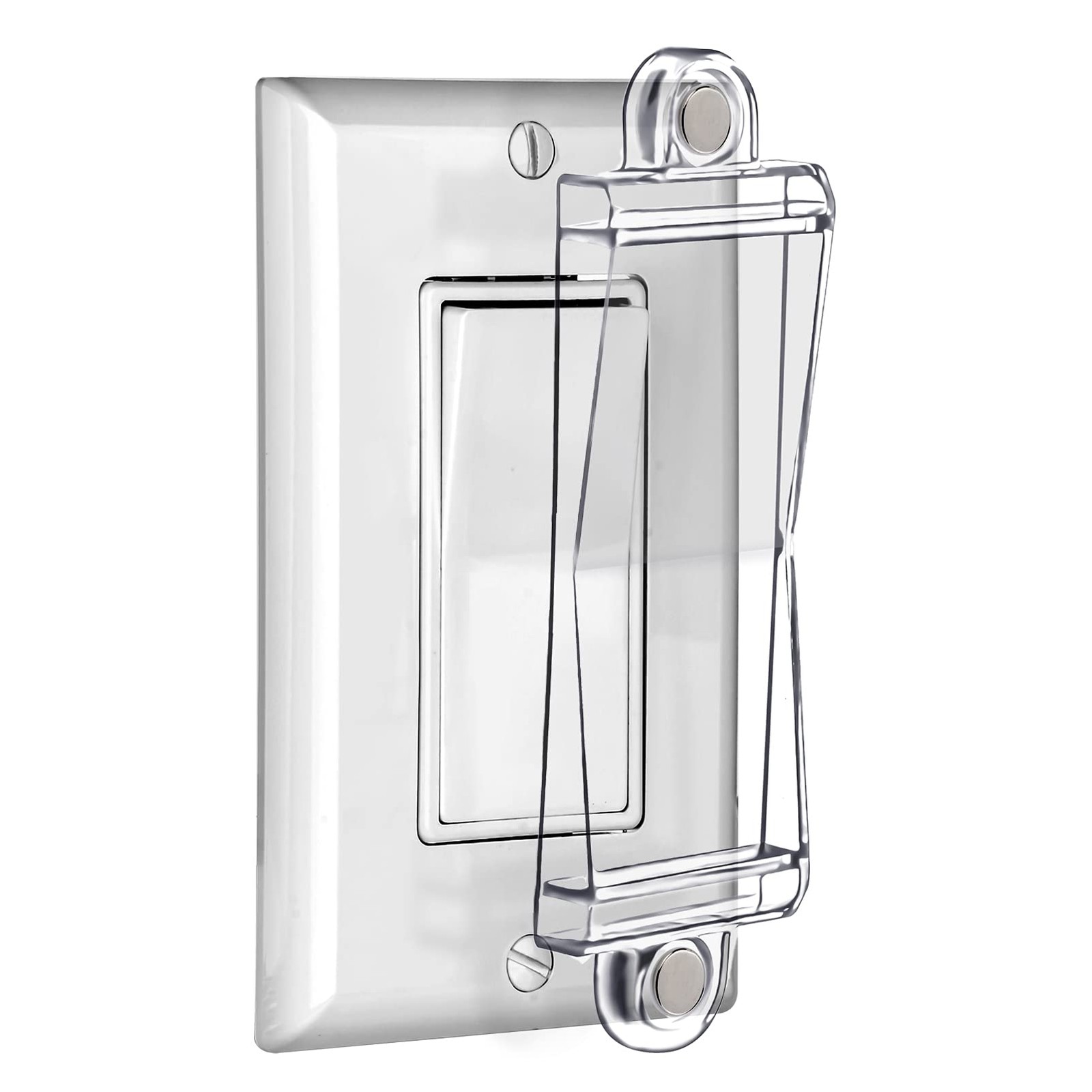 Flat Wall Switch Guard, proof Cover, Clear