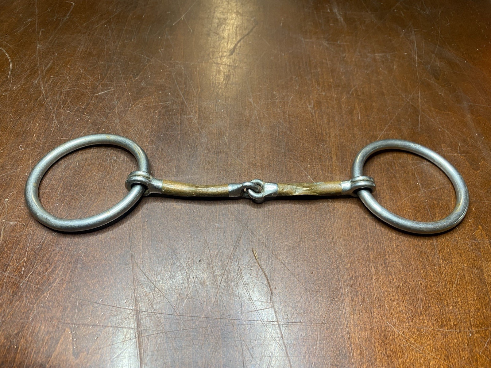 Loose Ring Snaffle Bit Brass Stainless Steel English Horse Bit Metal