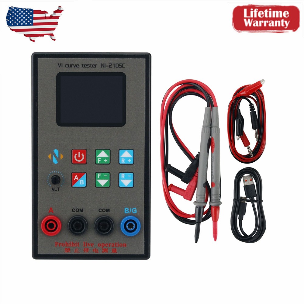 NI-210SC VI Curve Tester 18 Levels Frequencies Adjustable 2.0-in TFT Screen US#