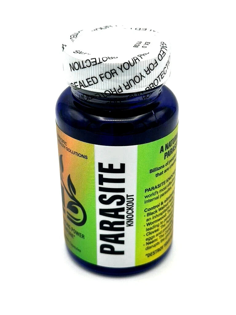 Specific Health Solutions Parasite Knockout, Black Walnut, 60 Vegetable Capsules