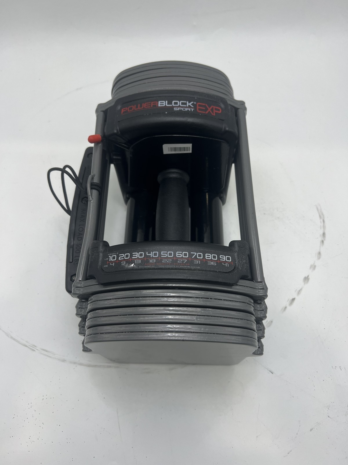 POWERBLOCK SPORT EXP 10-50 LBS BLOCK HANDLE UP TO 90 LBS 1 PC - Scratch & Dent