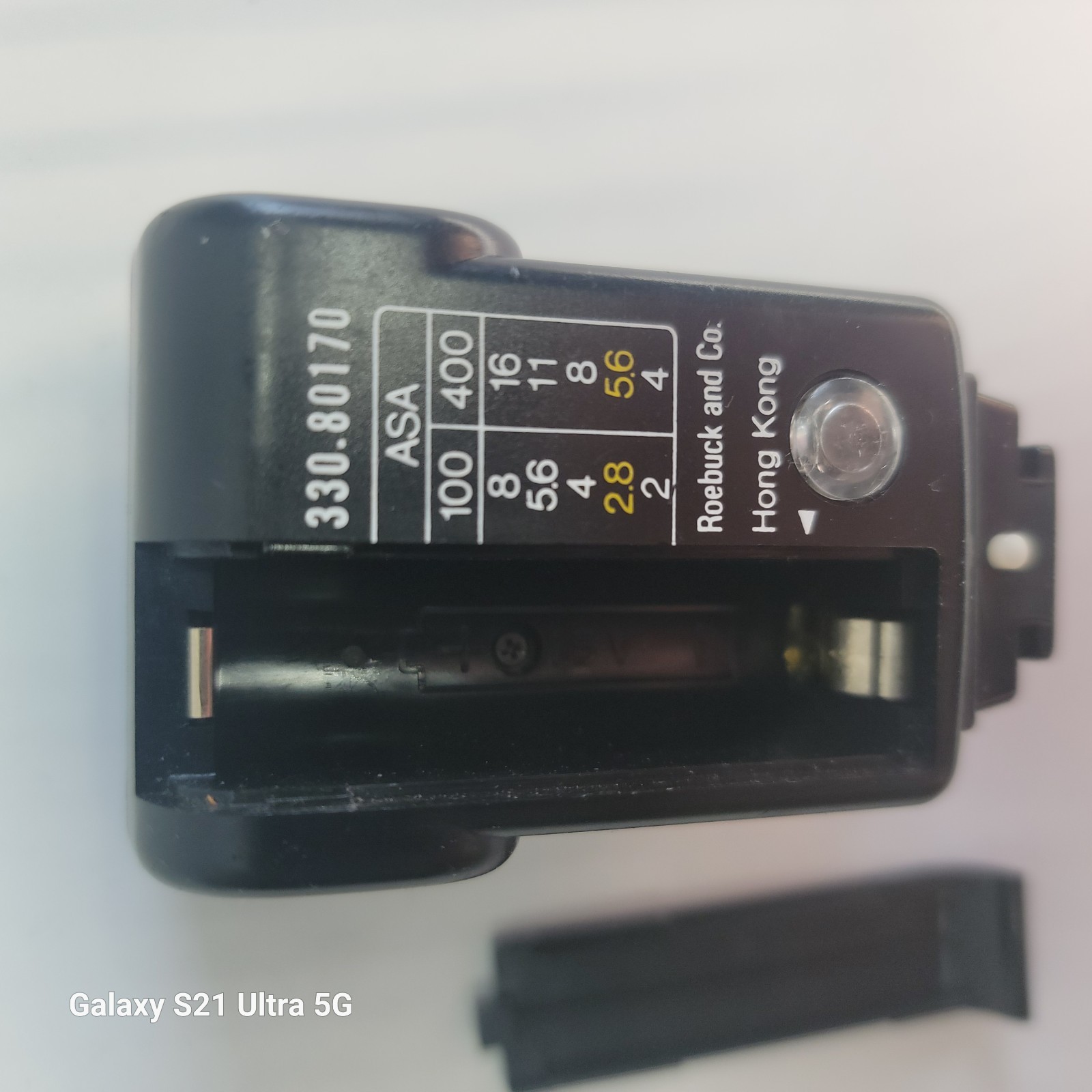 Sears Auto Flash Model 330.80170 Universal Shoe Mount Camera Flash-Tested, Works
