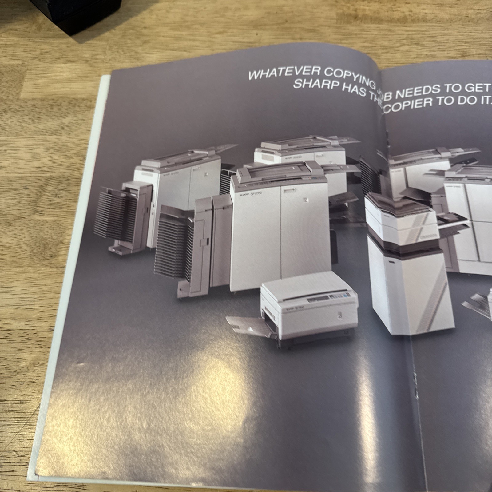 1988 Sharp Copiers Catalog And Specifications Vintage
