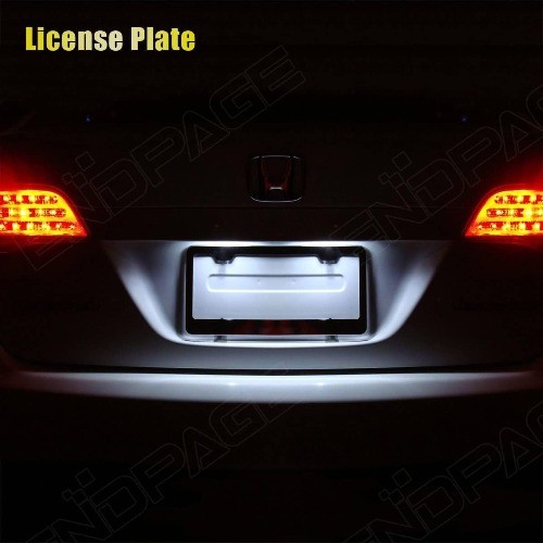 7-Pieces Super Bright Interior LED Light Kit 2010 2011 2012 2013 2014 White 6000