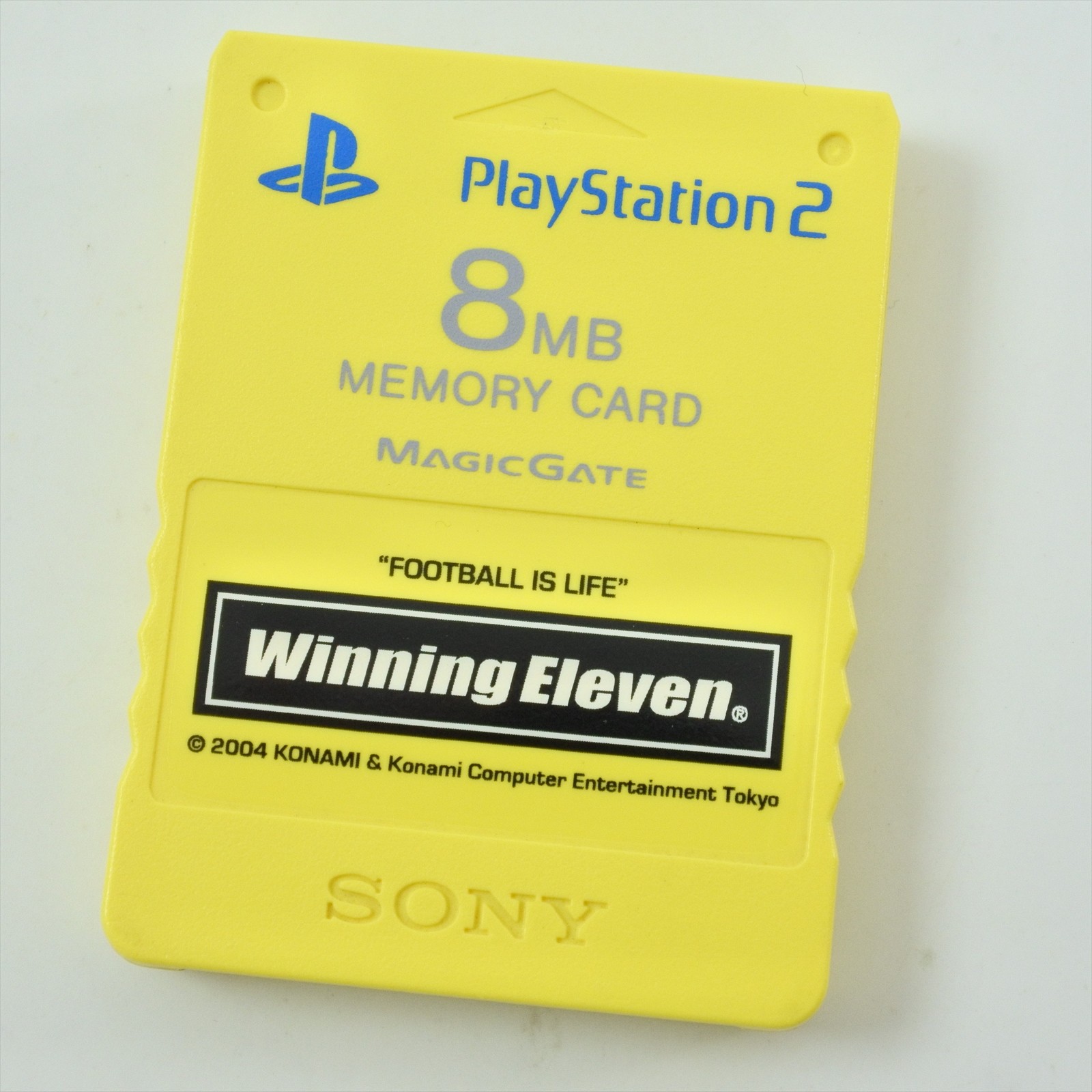 PS2 Memory Card 8MB Premium Series WINNING ELEVEN SCPH-10020 Playstation 2 5271