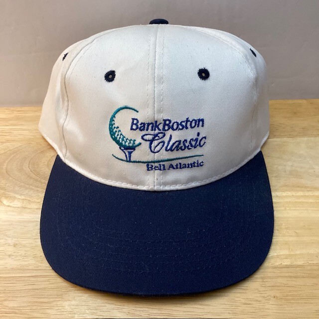 1999 BankBoston Classic Vintage Sportsman White Snapback Golf Hat (OSFM)