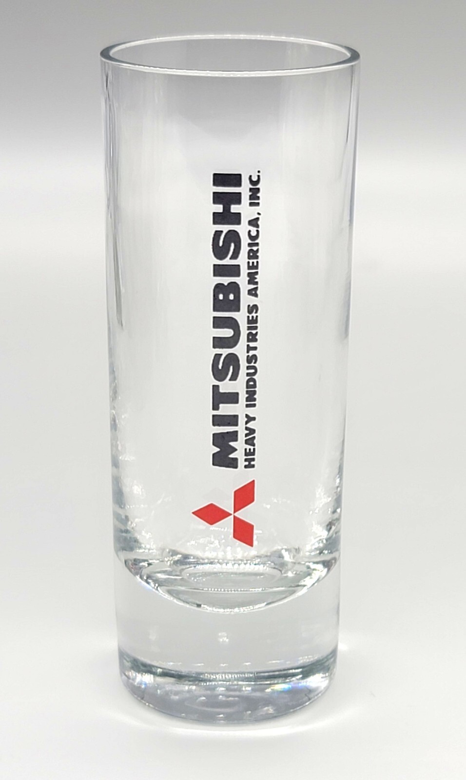 RARE Mitsubishi Tall Bar Shot Glass VHTF - 697