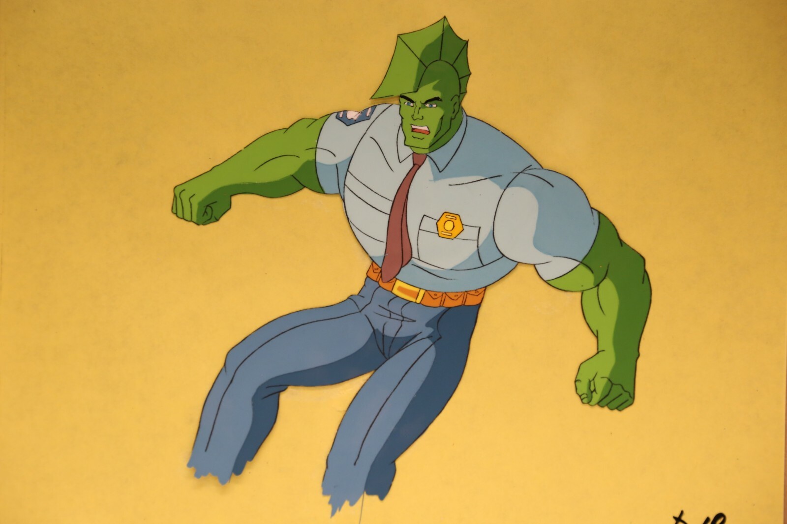 Savage Dragon Original Production Cel 108-42 - Used Condition
