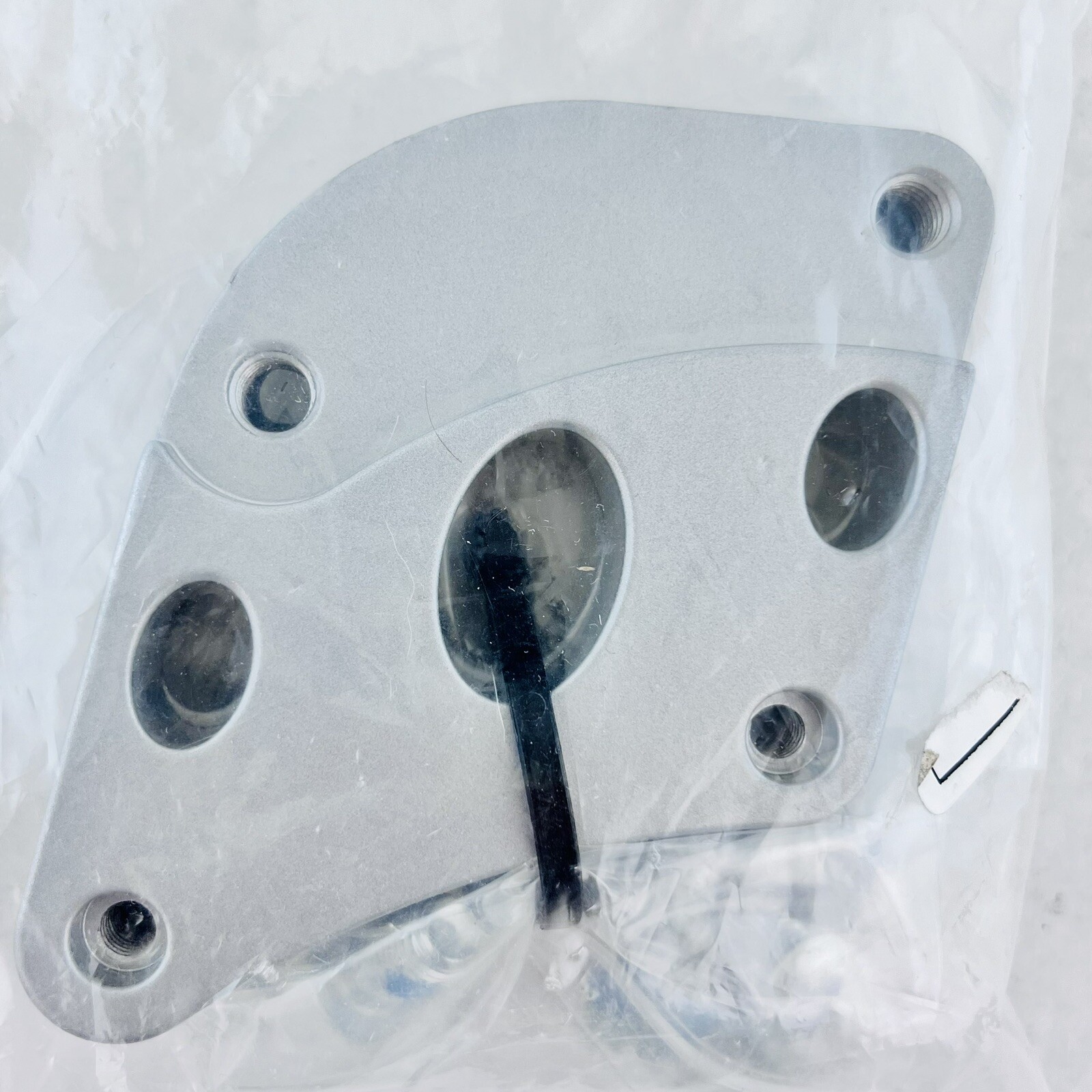 Seat Depth Reduction Set Plates and Hardware Silver for Ottobock