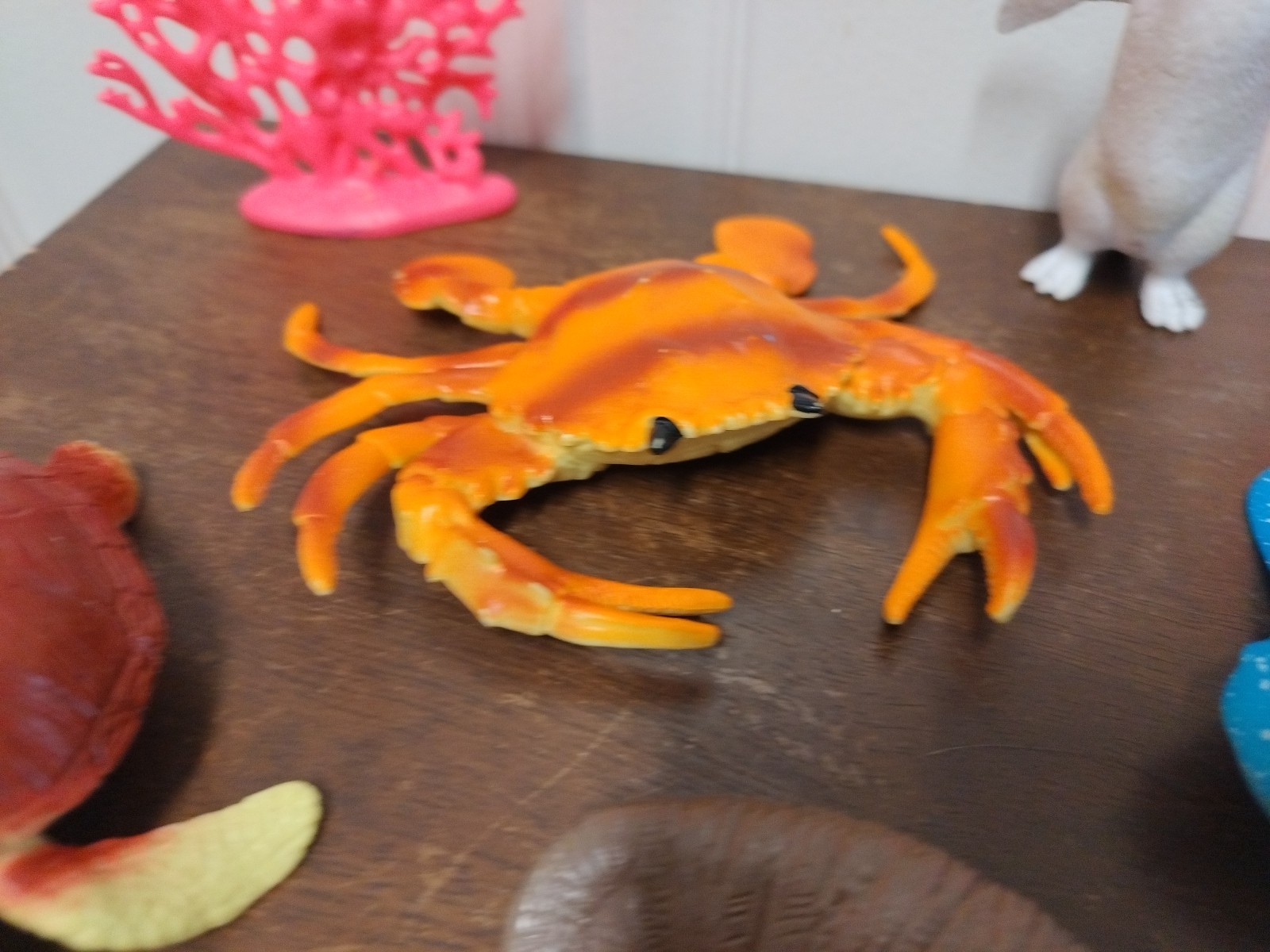 Marine Sea Life Figures Animals Creatures Ocean Toys Plastic Mixed Lot of 9