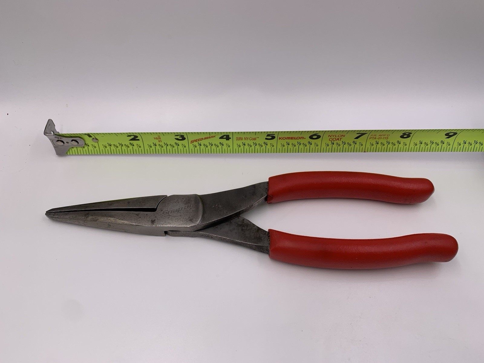 Snap-on  Tools - 96CF, 8" Talon Grip Long Needle Nose Pliers, Jaw Length 2.25"