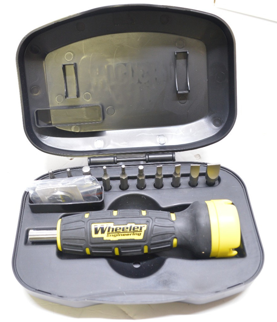Wheeler The Fat Wrench Firearm Torque Wrench 553556 w/10 Bit Set - New