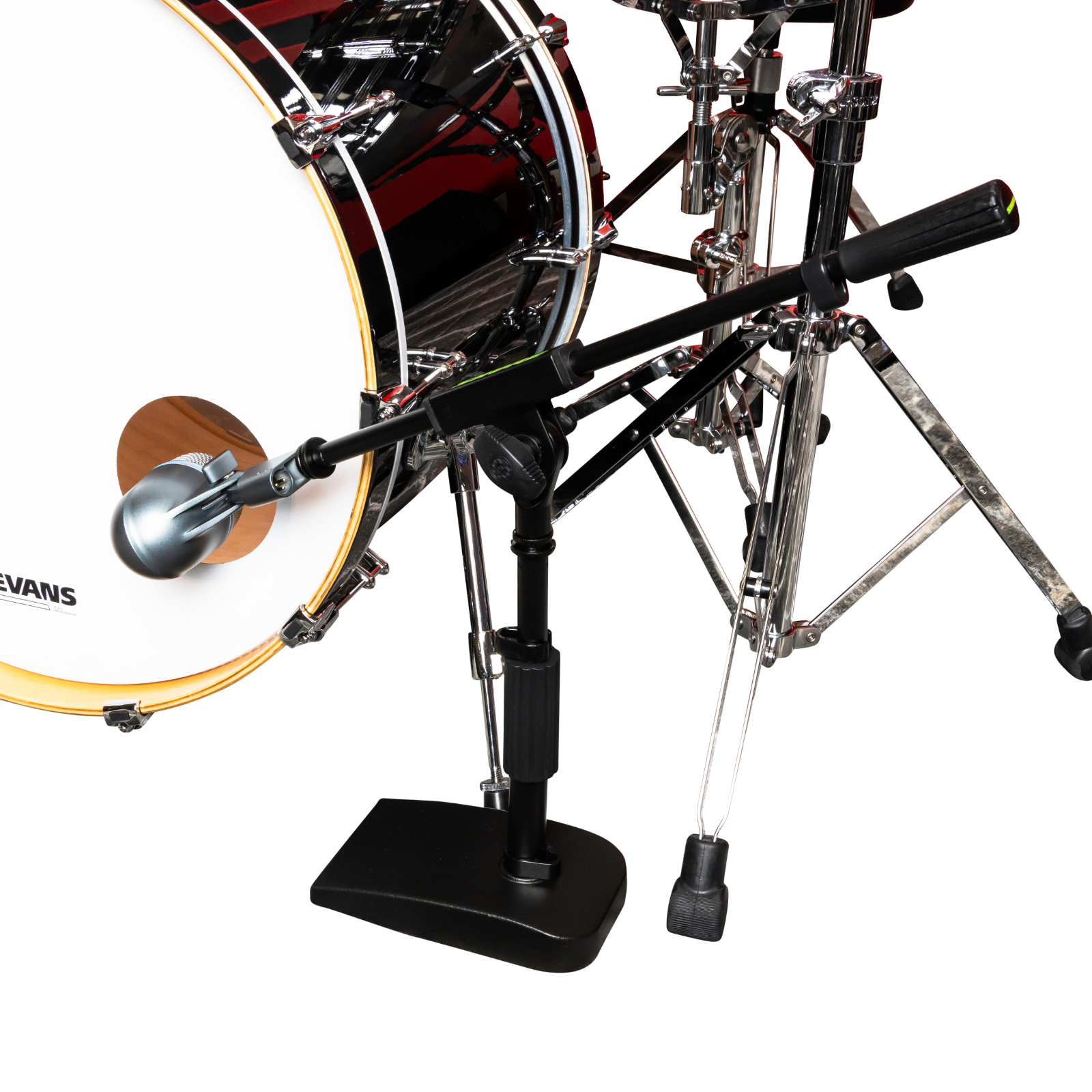 Shure by Gator Compact, Low Profile Mic Stand with Single-Section Boom
