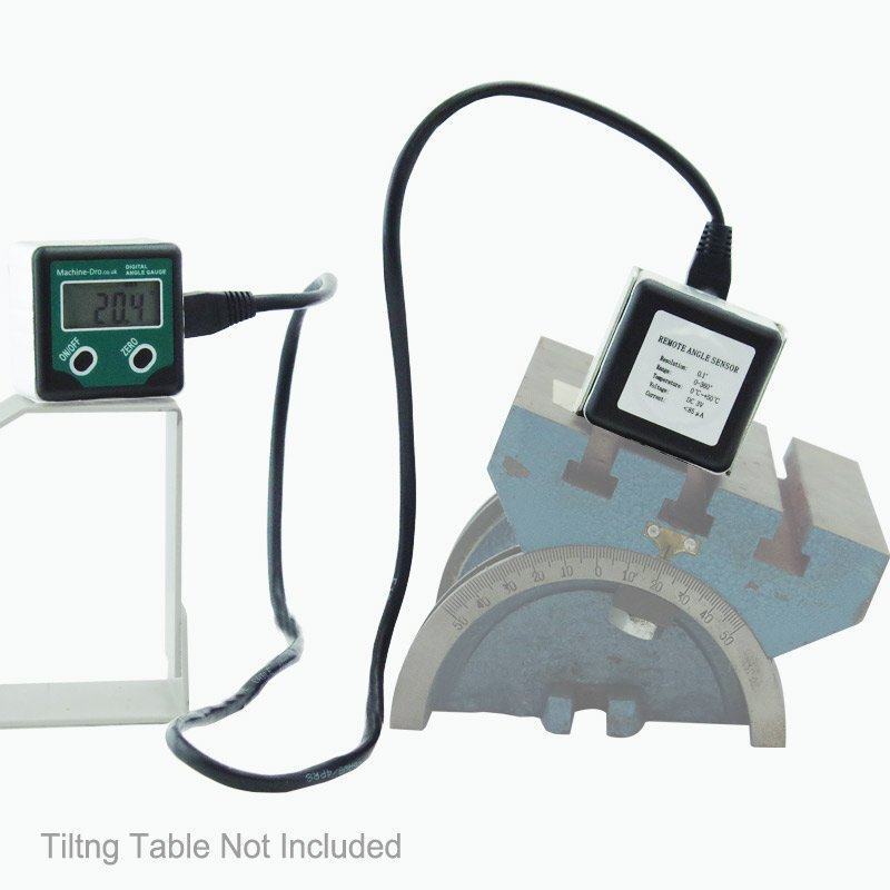 Digital Angle Gauge Remote Display Inclinometer Tilt Sensor Pendulum Type Finder
