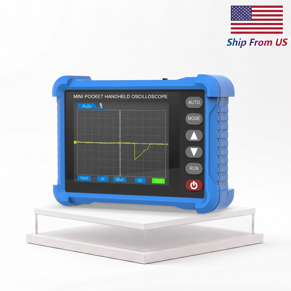 HoldPeak Handheld Oscilloscope-2.8" TFT Digital Oscilloscope Kit 200KHz 2.5MS/s