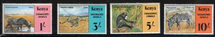 Kenya # 355 -358 mint never hinged 2019 cat $17.50