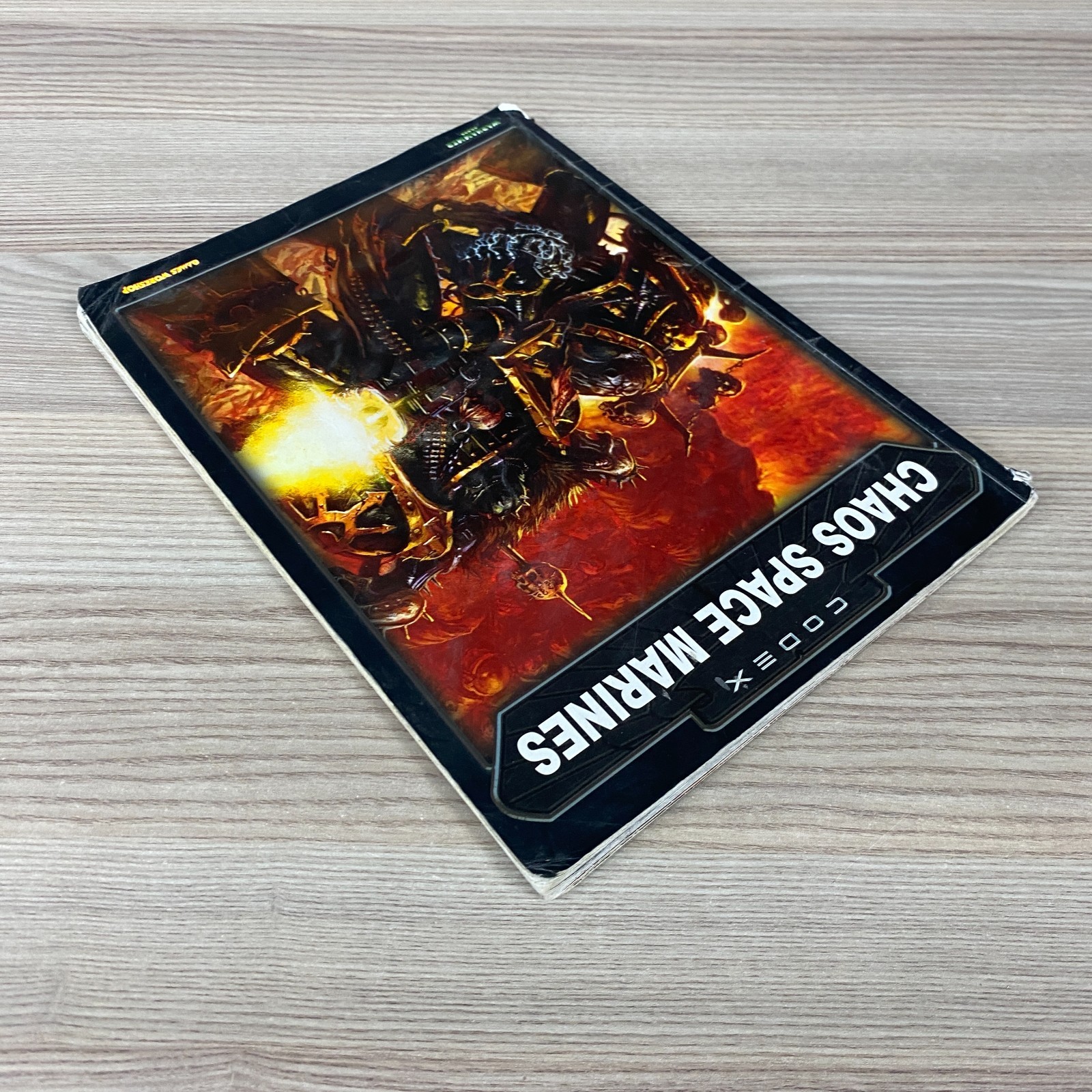 WARHAMMER 40K 40,000 CODEX CHAOS SPACE MARINES 2002 3RD EDITION ARMY BOOK