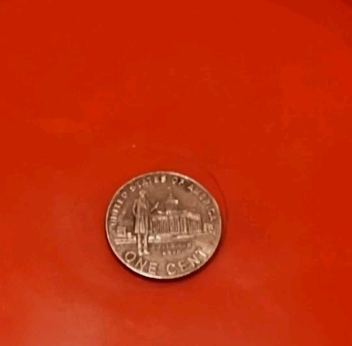 RARE 2009 No Mint mark errors Lincoln Memorial Penny VF