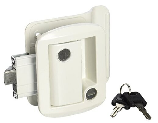 013-571 Global Travel Trailer Entrance Lock Set White