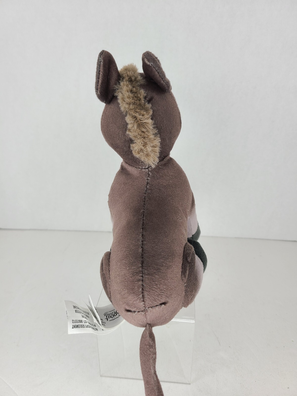 DreamWorks Spirit Riding Free Señor Carrots Donkey Plush Stuffed gray 8"