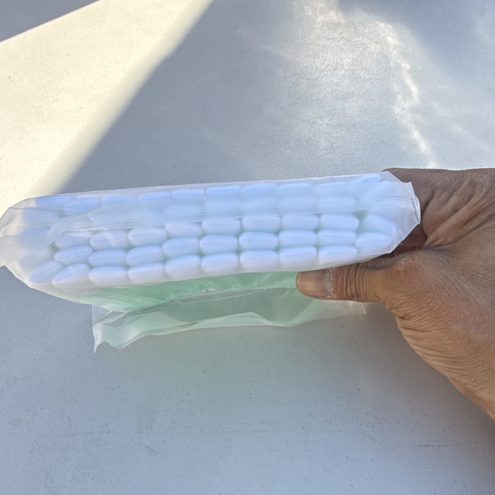 50 Micro Applicators Green Disposable Tips Foam Tip Swabs
