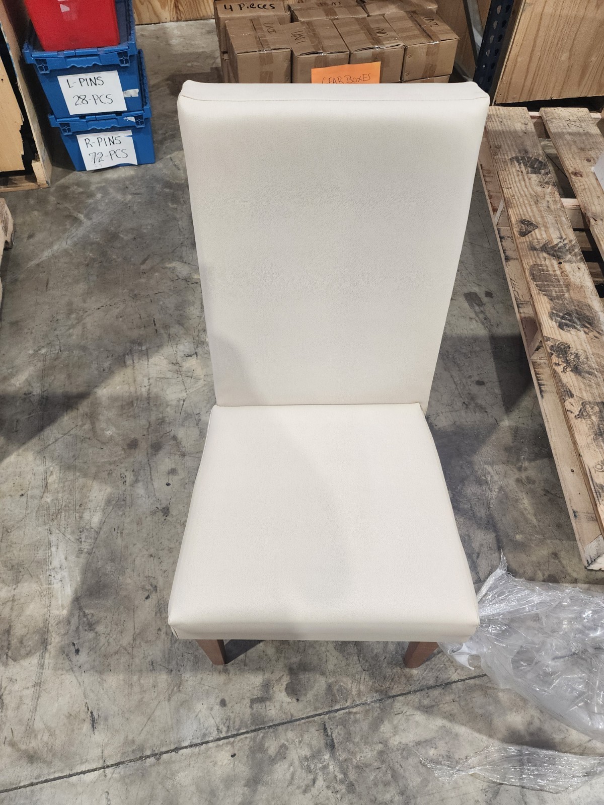 Newmar Dining Chairs Part#FC210CGM(Set of 4)-Toscana Cream:DAL