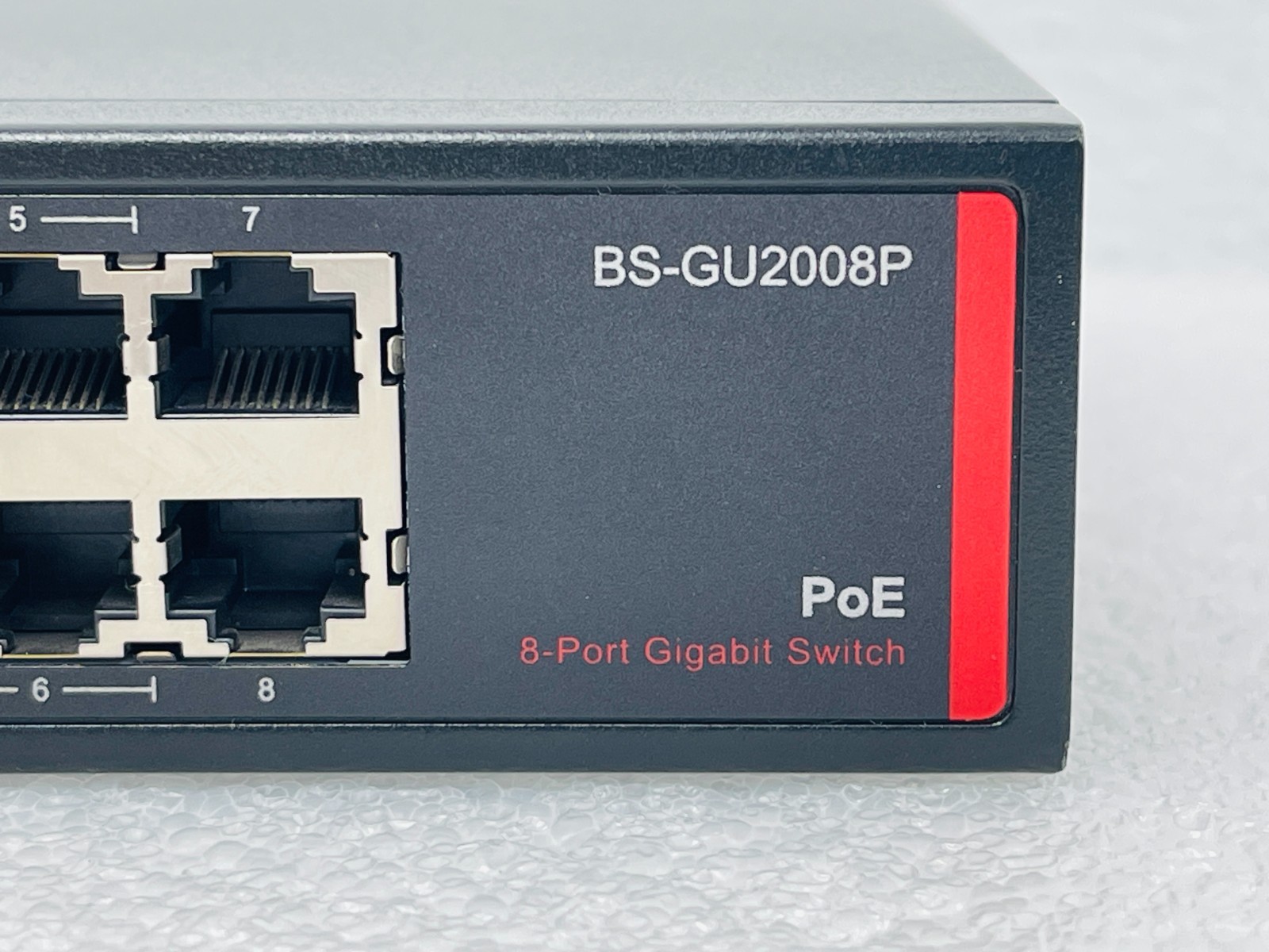 USED - Buffalo BS-GU2008P 8- Port Gigabit Switch (Unit Only) / Free Shipping