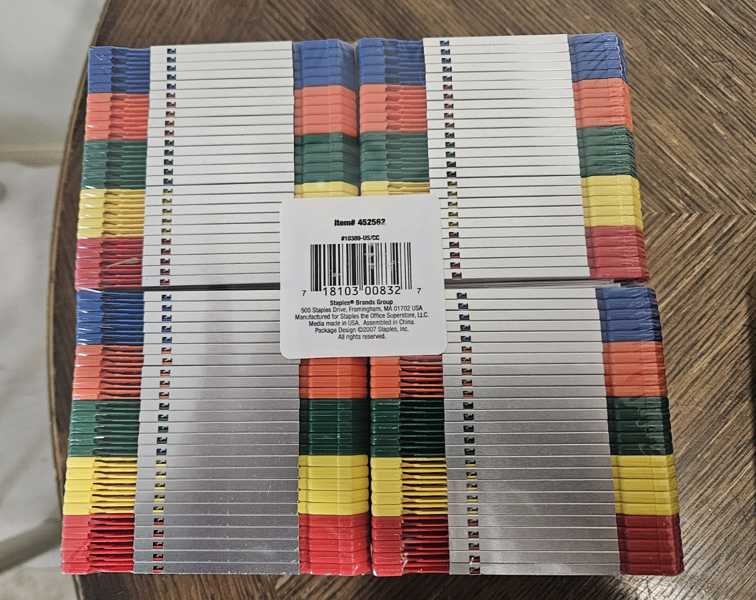 Staples 3.5” Diskettes 1.44 IBM Format 100 Diskettes Sealed NOS