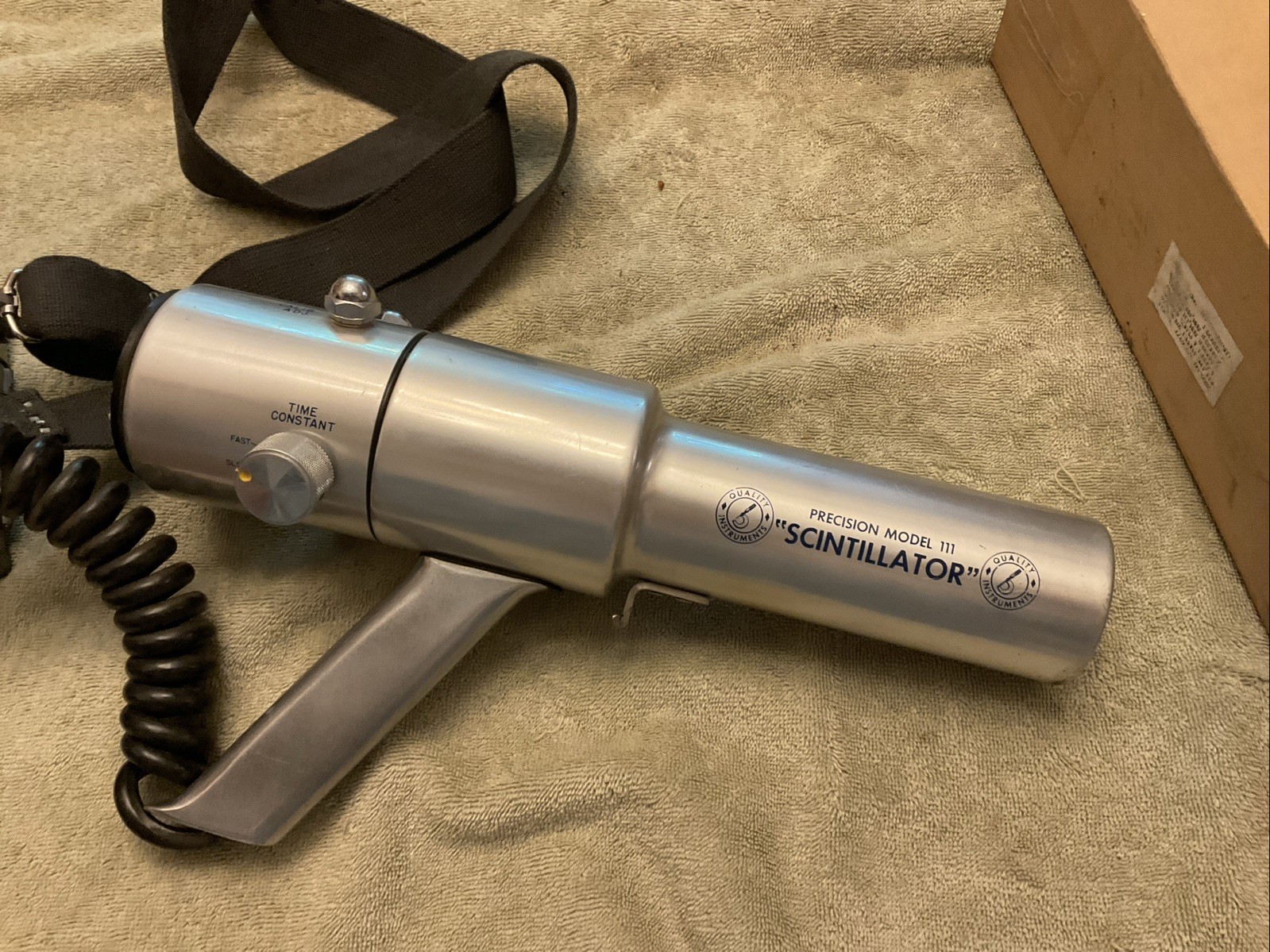 1950’s Scintillator Radiation Detector Precision Model 111 UNTESTED
