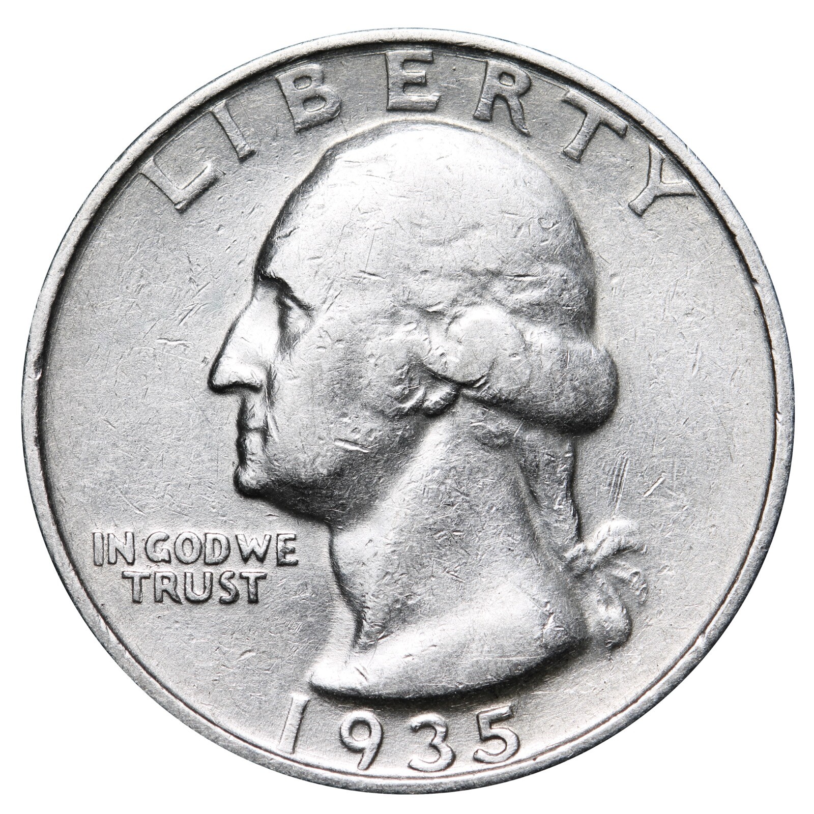 1935 Washington Quarter XF/AU Complete Your Album!