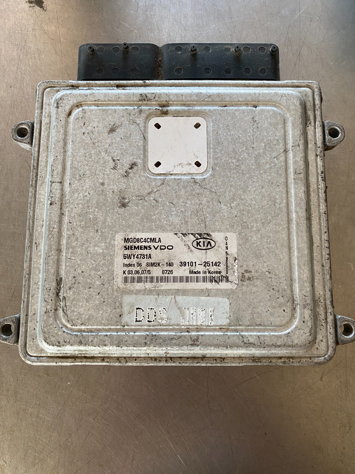 06-08 Kia Optima 39101-25142 Computer Brain Engine Control ECU ECM EBX Module