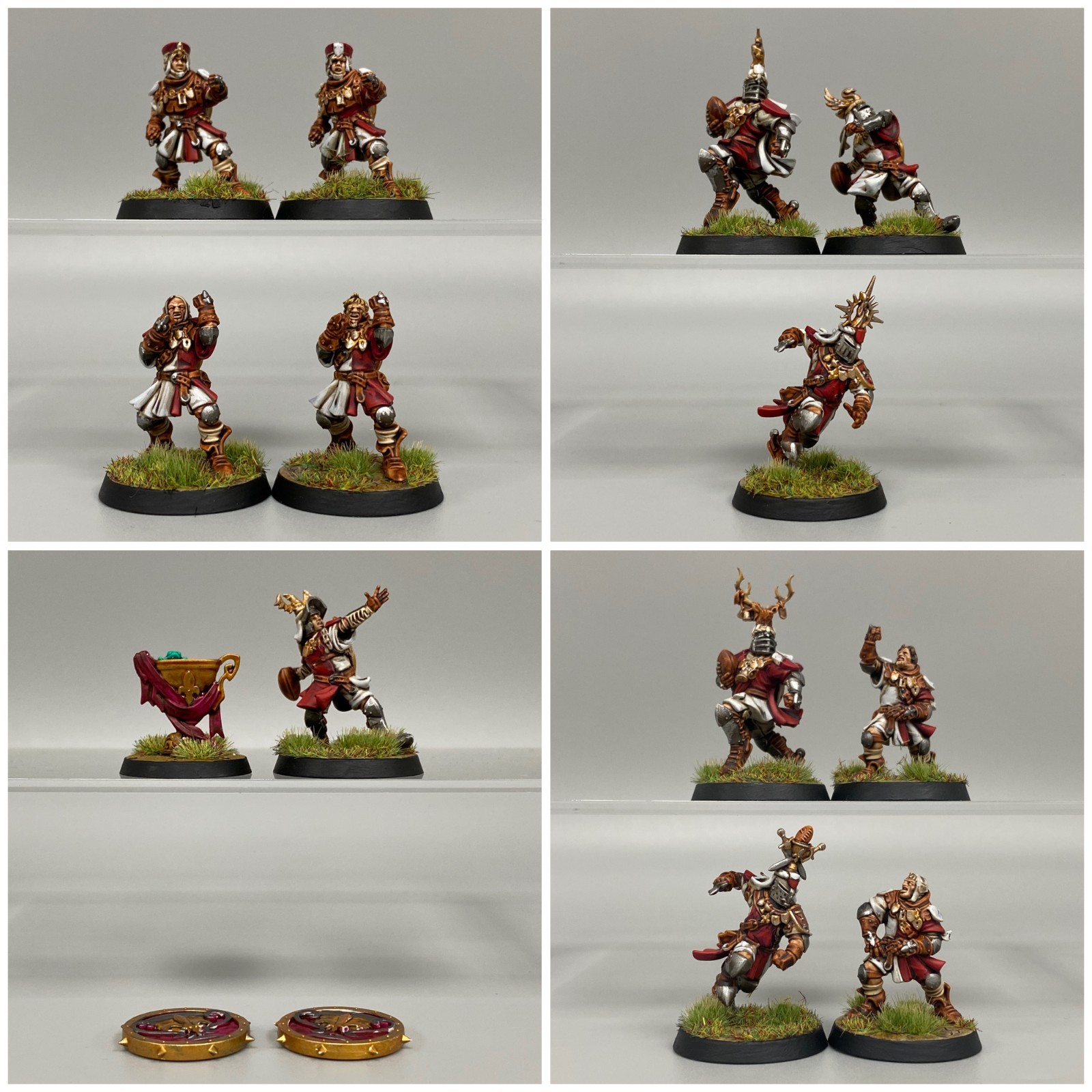 THE BRIONNE BARONS WARHAMMER BLOOD BOWL FANTASY FOOTBALL BRETONNIAN TEAM